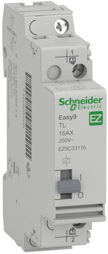 Реле импульсное на DIN-рейку Schneider Electric Easy9 1п 1HO 16А 230В AC картинка